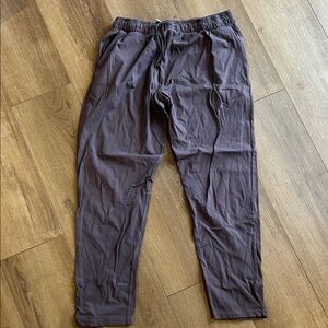 ZYIA women's Joggers in Dark Brown